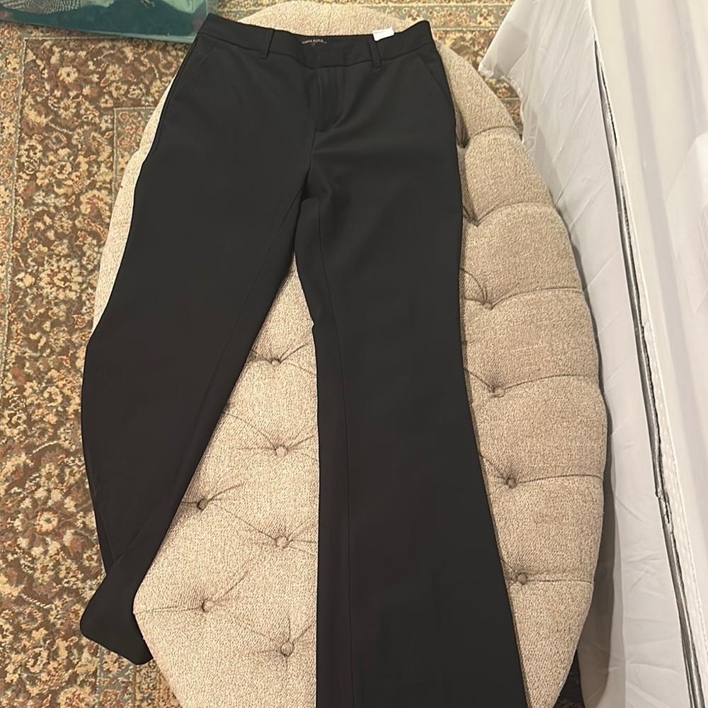 Banana Republic Factory Black Boot Cut Pants